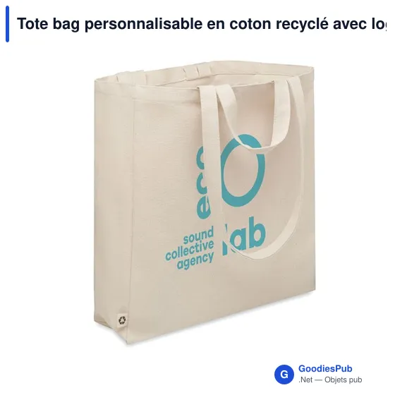 GAVE Sac shopping en coton recyclé - Image 4
