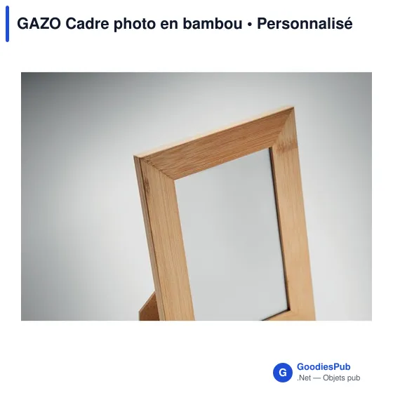 GAZO Cadre photo en bambou - Image 4
