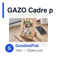 GAZO Cadre photo en bambou - Miniature 6