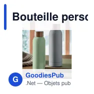 Bouteille personnalisable en acier inoxydable avec logo - GEISER 700 ml - Miniature 10