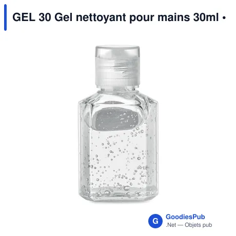 GEL 30 Gel nettoyant pour mains 30ml