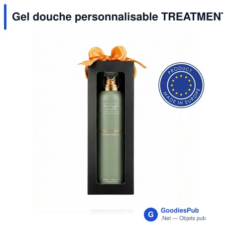 Gel douche personnalisable TREATMENTS avec logo - 200 ml