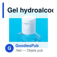 Gel hydroalcoolique personnalisable avec logo - Bradul - Miniature 4
