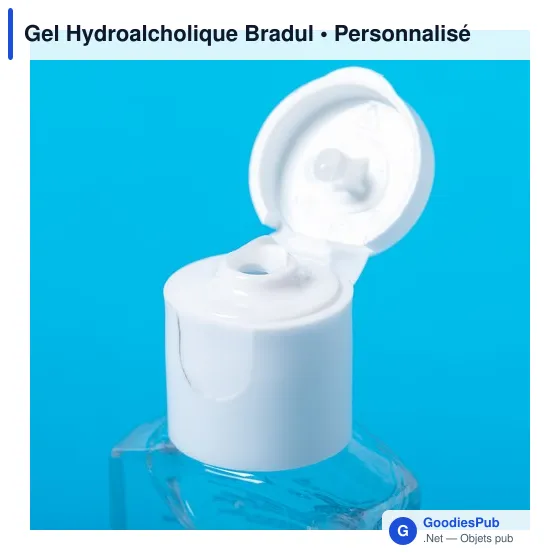 Gel hydroalcoolique personnalisable avec logo - Bradul - Image 5