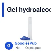 Gel hydroalcoolique personnalisable Bustan avec logo - Miniature 12
