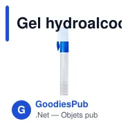 Gel hydroalcoolique personnalisable Bustan avec logo - Miniature 3