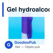 Gel hydroalcoolique personnalisable Bustan avec logo - Miniature 4