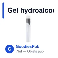 Gel hydroalcoolique personnalisable Bustan avec logo - Miniature 6