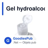 Gel hydroalcoolique personnalisable Flaix avec logo - Miniature 4