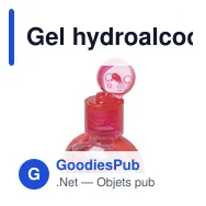 Gel hydroalcoolique personnalisable Trikel avec logo - Miniature 5