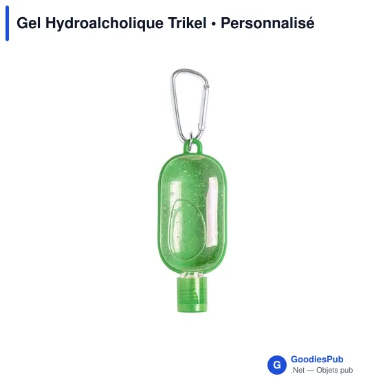 Gel hydroalcoolique personnalisable Trikel avec logo - Image 6