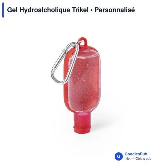 Gel hydroalcoolique personnalisable Trikel avec logo - Image 8