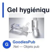Gel hygiénique de soin des mains personnalisable avec logo - 50 ml - Miniature 2