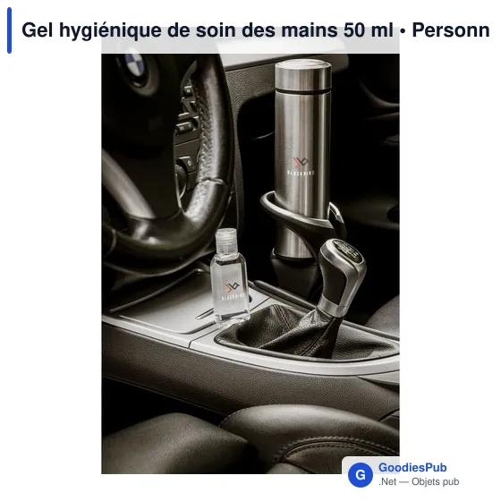 Gel hygiénique de soin des mains personnalisable avec logo - 50 ml - Image 3