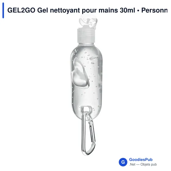 GEL2GO Gel nettoyant pour mains 30ml - Image 2