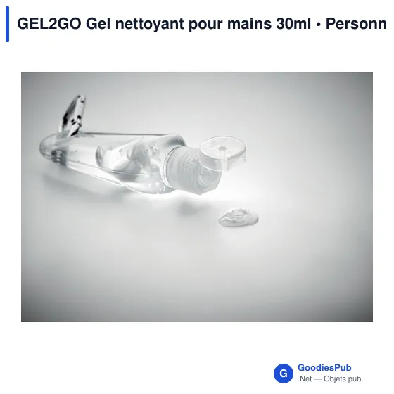 GEL2GO Gel nettoyant pour mains 30ml - Image 4