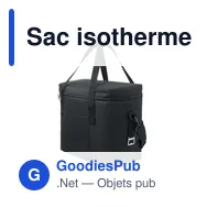 Sac isotherme personnalisable GELID 18L avec logo - Miniature 1