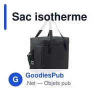 Sac isotherme personnalisable GELID 18L avec logo - Miniature 2