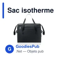 Sac isotherme personnalisable GELID 18L avec logo - Miniature 3