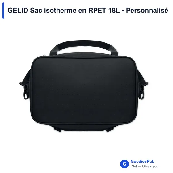 Sac isotherme personnalisable GELID 18L avec logo - Image 7
