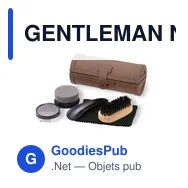 GENTLEMAN Nécessaire à chaussures - Miniature 1