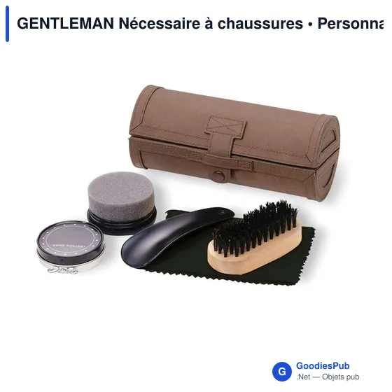 GENTLEMAN Nécessaire à chaussures - Image 1