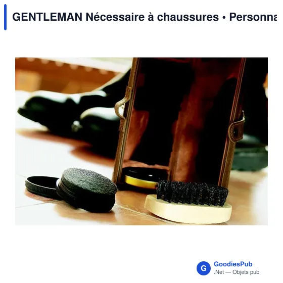 GENTLEMAN Nécessaire à chaussures - Image 4