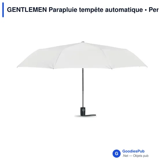 GENTLEMEN Parapluie tempête automatique - Image 2