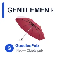 GENTLEMEN Parapluie tempête automatique - Miniature 11