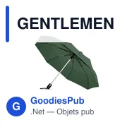 GENTLEMEN Parapluie tempête automatique - Miniature 7