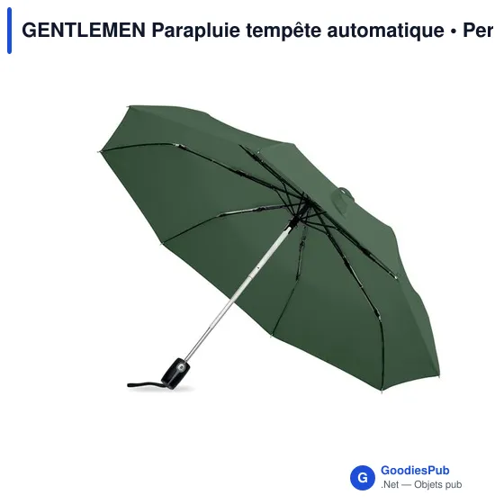 GENTLEMEN Parapluie tempête automatique - Image 7