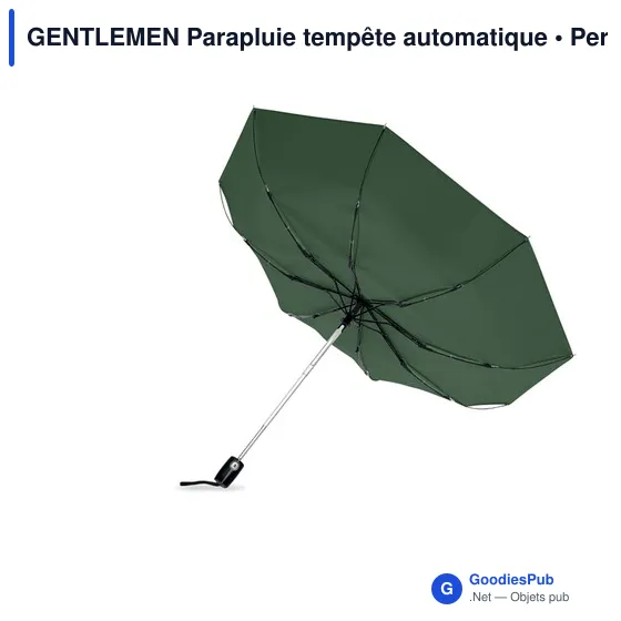 GENTLEMEN Parapluie tempête automatique - Image 9