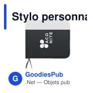 Stylo personnalisable avec logo pour communication B2B - Miniature 6