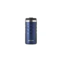 Variante bleu - Mug isotherme personnalisable en acier inoxydable recyclé avec logo