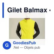 Gilet Balmax - Miniature 1