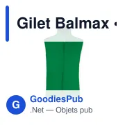 Gilet Balmax - Miniature 2