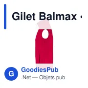 Gilet Balmax - Miniature 3