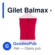 Gilet Balmax - Miniature 4