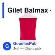 Gilet Balmax - Miniature 5