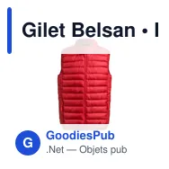 Gilet Belsan - Miniature 1