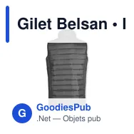 Gilet Belsan - Miniature 7