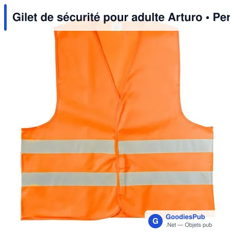Gilet de sécurité pour adulte Arturo