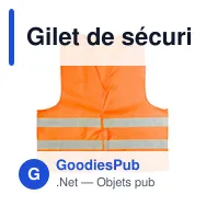 Gilet de sécurité pour adulte Arturo - Miniature 12