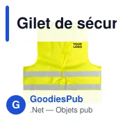 Gilet de sécurité pour adulte Arturo - Miniature 6