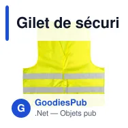 Gilet de sécurité pour adulte Arturo - Miniature 10