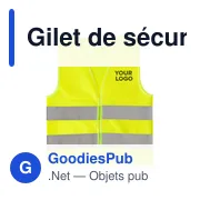 Gilet de sécurité personnalisable pour enfant avec logo - Clara - Miniature 8