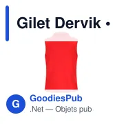 Gilet Dervik - Miniature 3