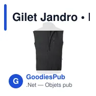 Gilet Jandro - Miniature 3