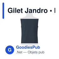 Gilet Jandro - Miniature 6