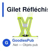 Gilet Réfléchissant Elisian - Miniature 2